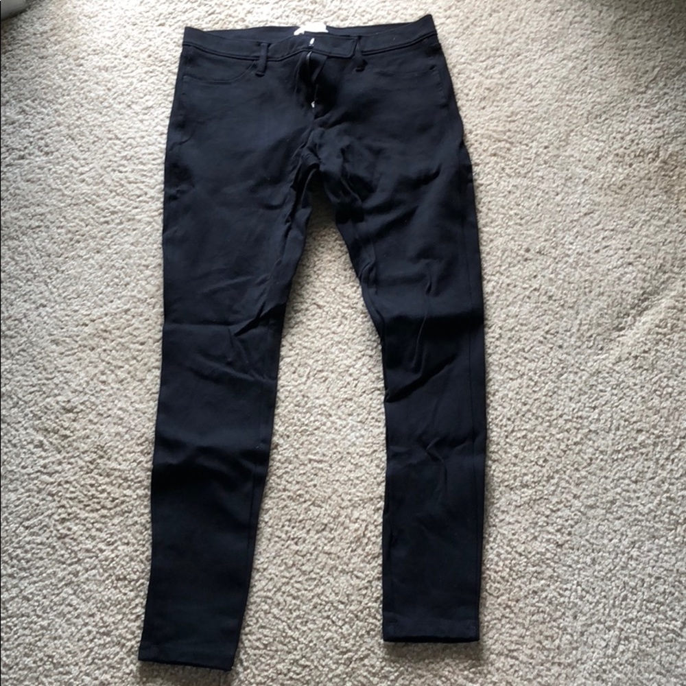 J crew size 4 Gigi black pant